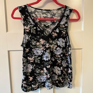 Cute floral tank